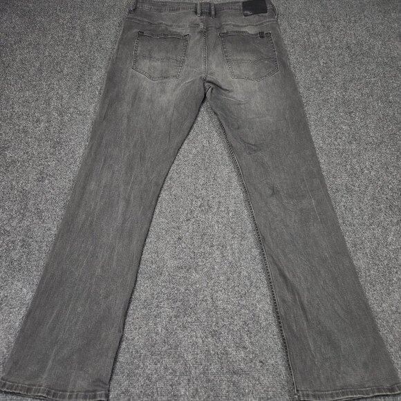 Buffalo David Bitton Jeans 36x34 Black Charcoal Driven-X Basic Straight Stretch - Picture 2 of 7